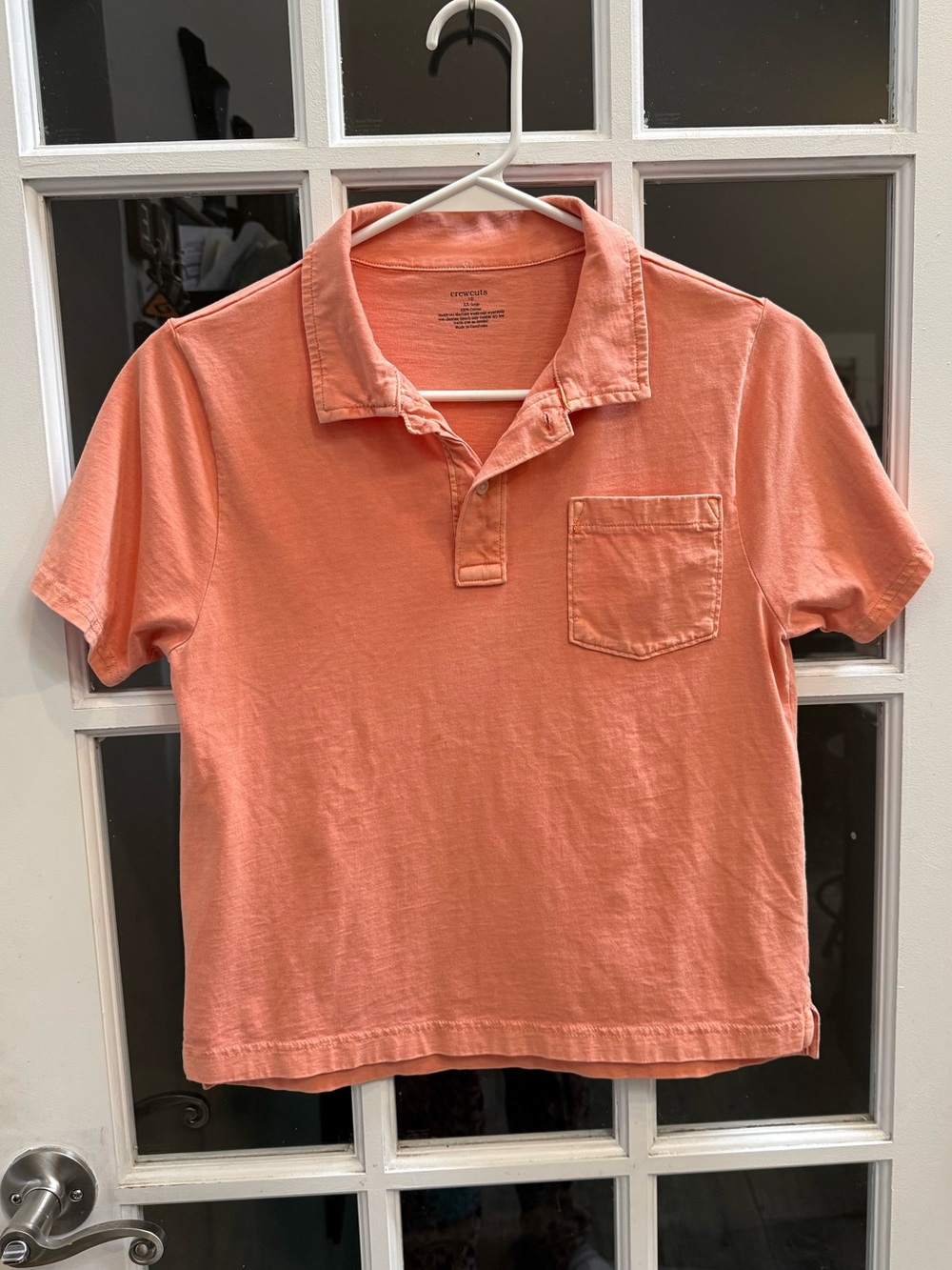 Crewcuts Coral Short Sleeve Polo
